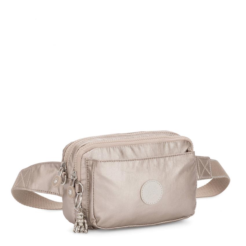 Kipling Abanu Multi Waist Bags Metal | UKKi1983S