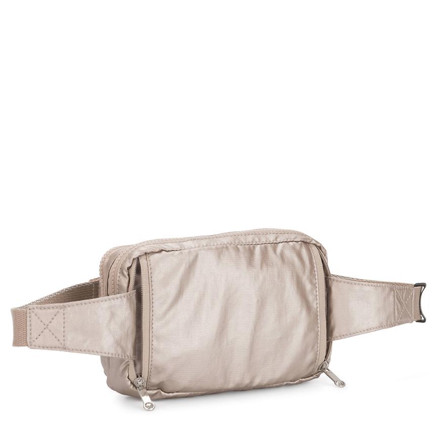 Kipling Abanu Multi Waist Bags Metal | UKKi1983S