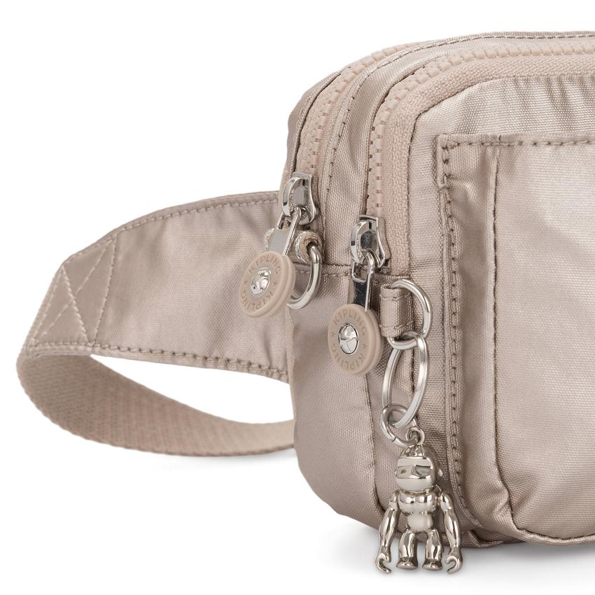 Kipling Abanu Multi Waist Bags Metal | UKKi1983S