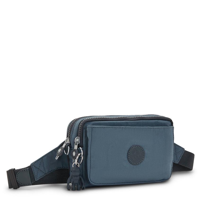 Kipling Abanu Multi Waist Bags Navy Grey | UKKi1982Q