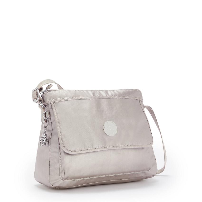 Kipling Aisling Metallic Handbags Metal | UKKi1789B