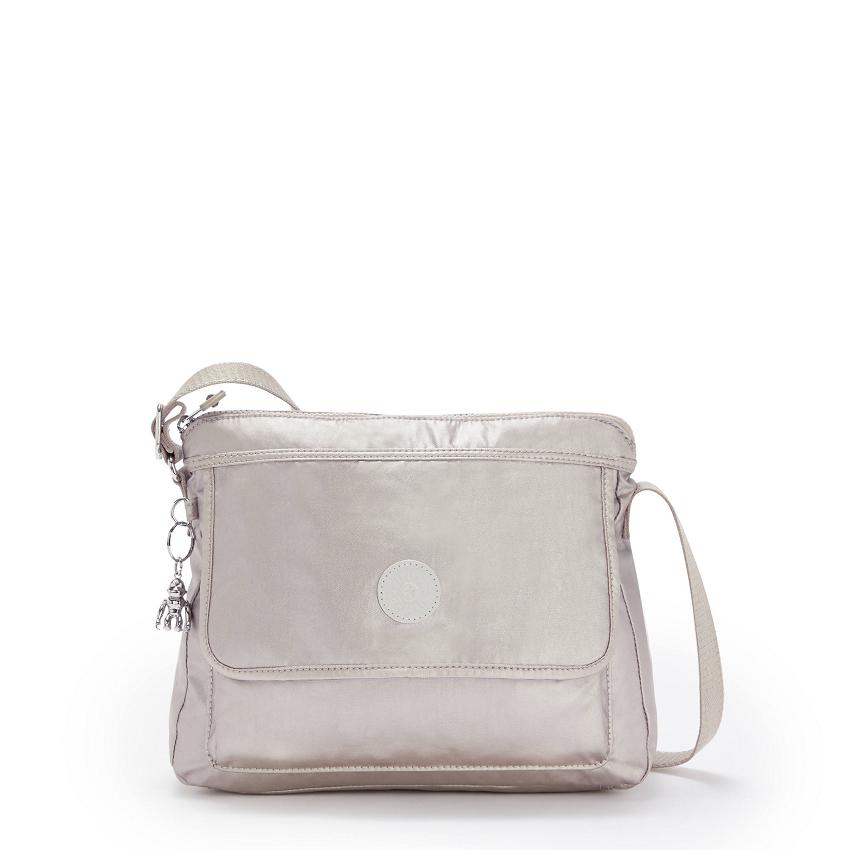 Kipling Aisling Metallic Handbags Metal | UKKi1789B