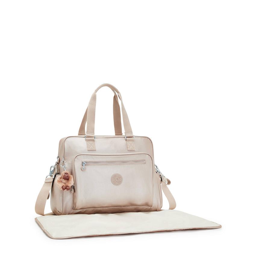 Kipling Alanna Diaper Bags Metal | UKKi1769J