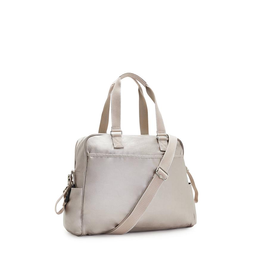 Kipling Alanna Shoulder Bags Metal | UKKi1904E