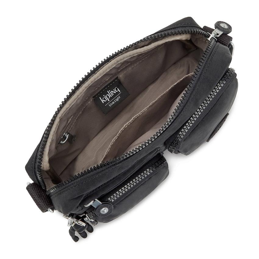 Kipling Albena Crossbody Bags Black | UKKi1475J