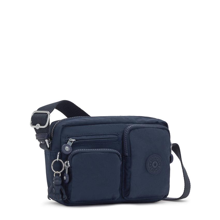 Kipling Albena Crossbody Bags Blue | UKKi1474H