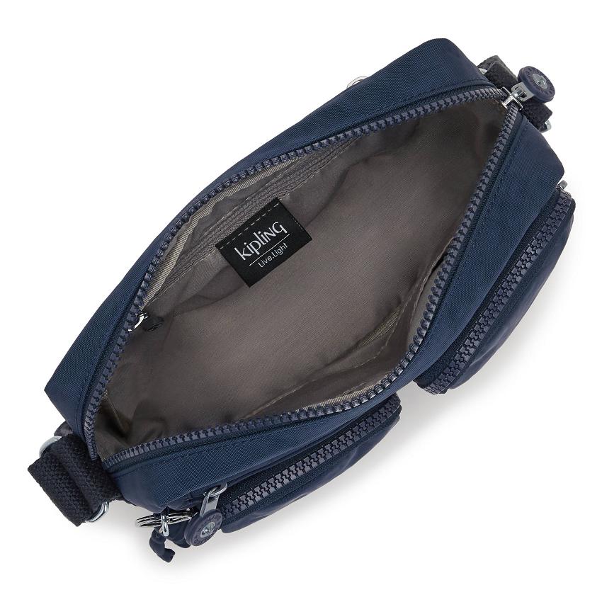 Kipling Albena Crossbody Bags Blue | UKKi1474H
