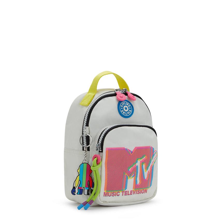 Kipling Alber Fashion Backpacks Grey Pink | UKKi1185Y