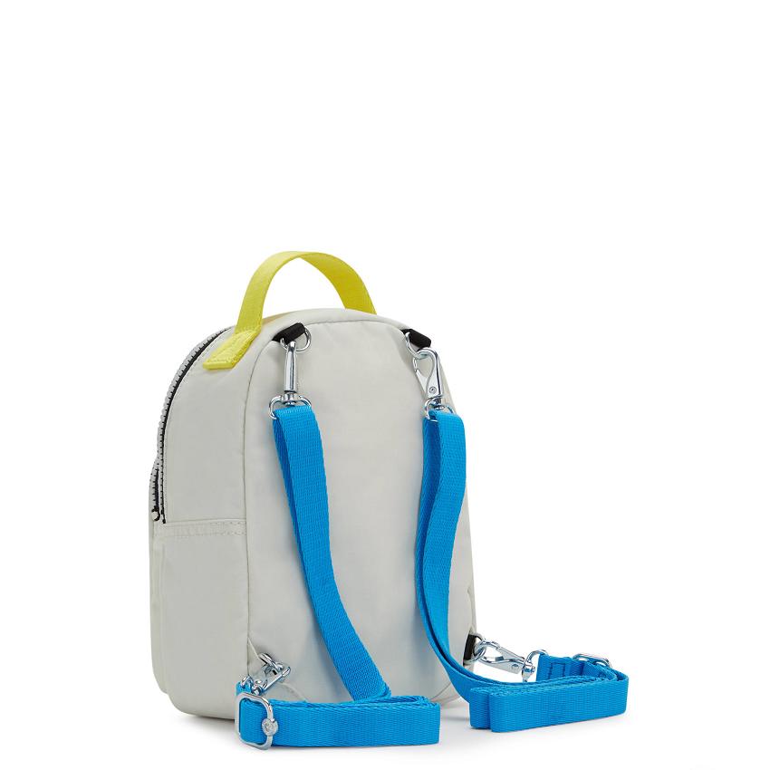 Kipling Alber Travel Backpacks Grey Pink | UKKi1369G