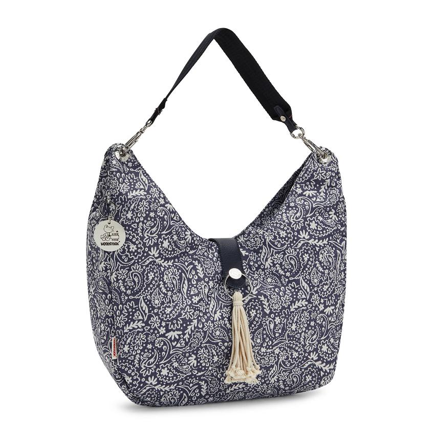 Kipling Aleksy Medium Shoulder Bags Navy | UKKi1907Y