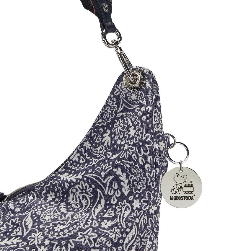 Kipling Aleksy Medium Shoulder Bags Navy | UKKi1907Y
