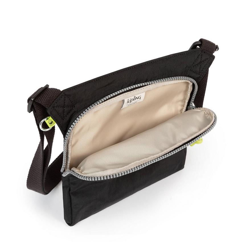 Kipling Almiro Crossbody Bags Black | UKKi1477L