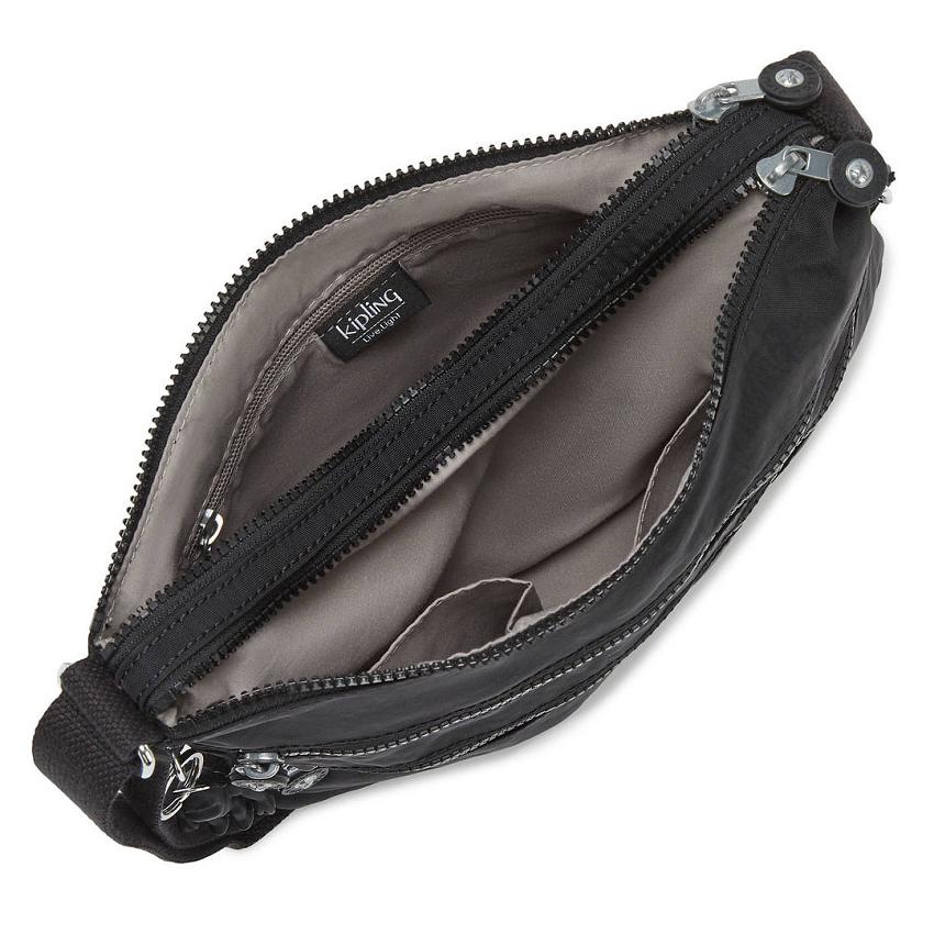 Kipling Alvar Crossbody Bags Black | UKKi1482N