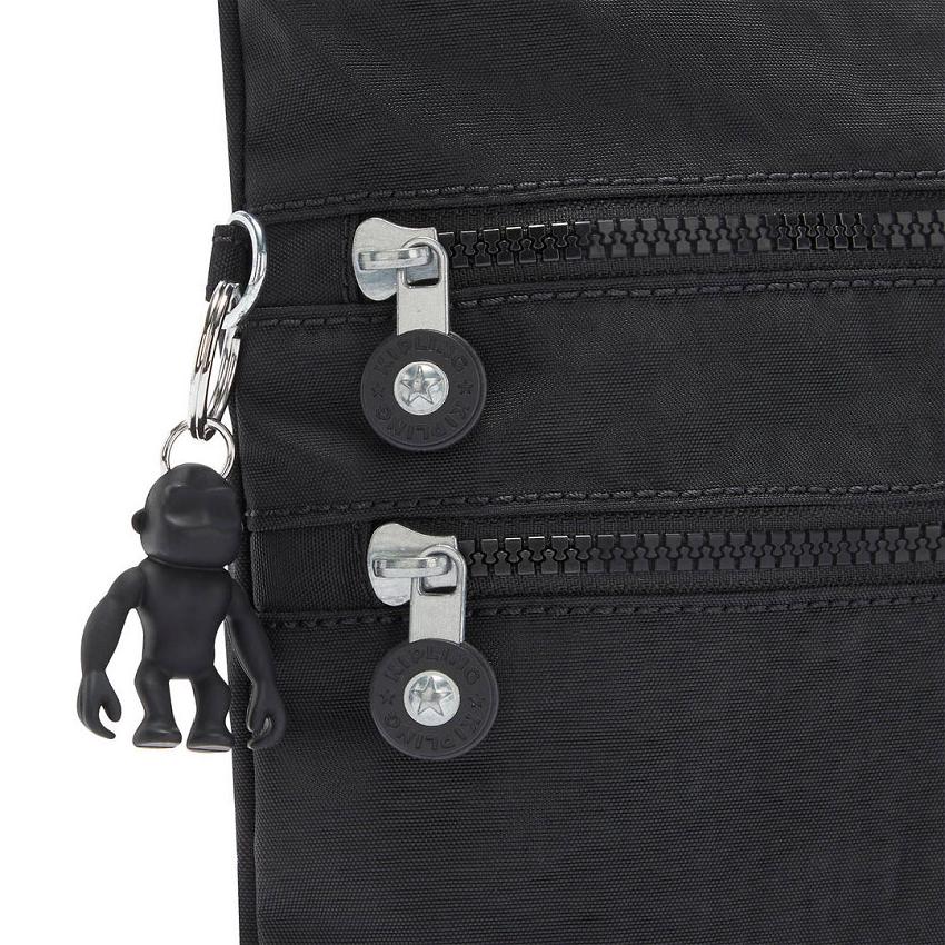 Kipling Alvar Crossbody Bags Black | UKKi1482N