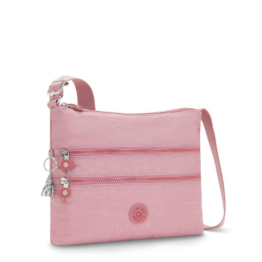 Kipling Alvar Crossbody Bags Lavender Pink | UKKi1483M