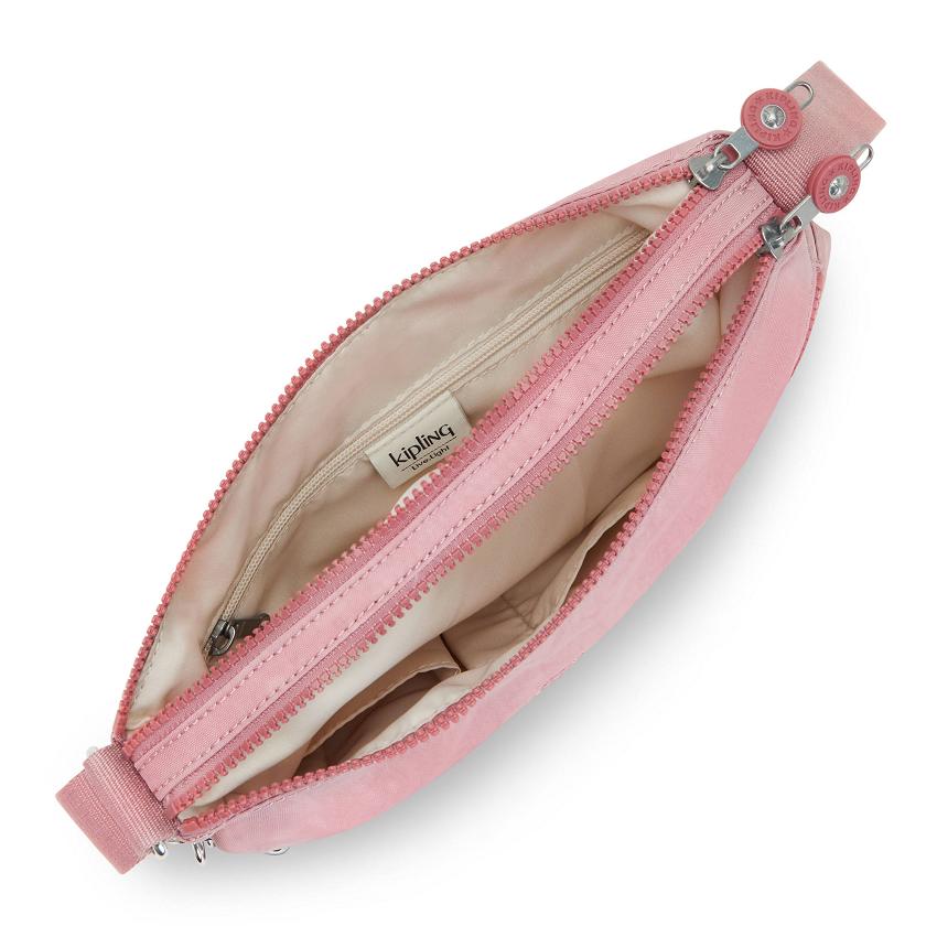 Kipling Alvar Crossbody Bags Lavender Pink | UKKi1483M