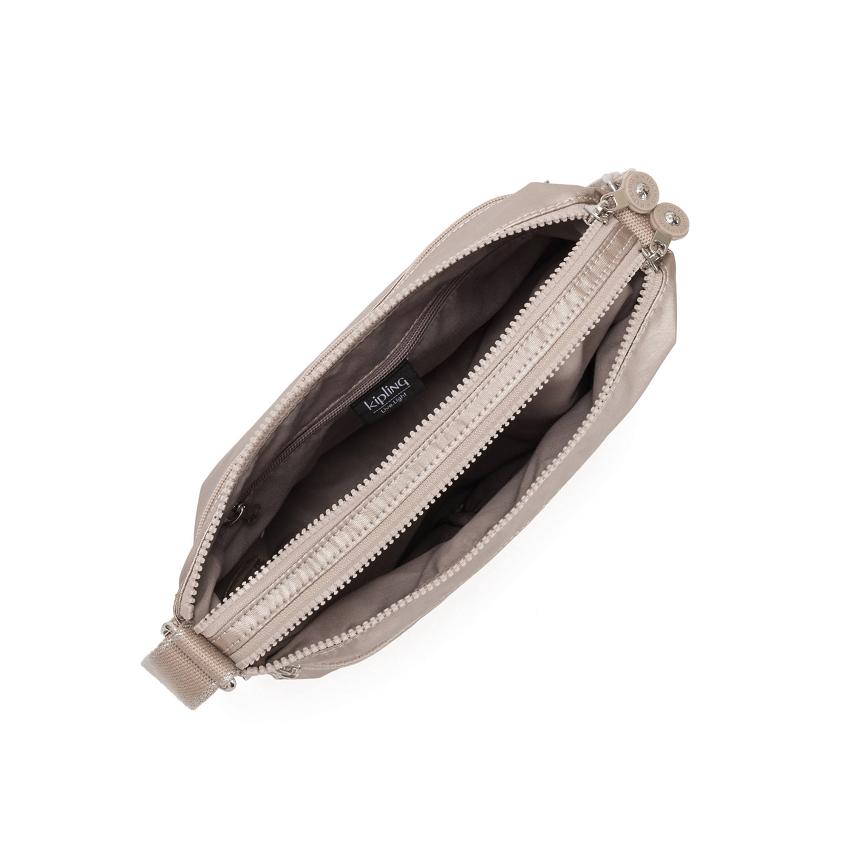 Kipling Alvar Crossbody Bags Metal | UKKi1479C