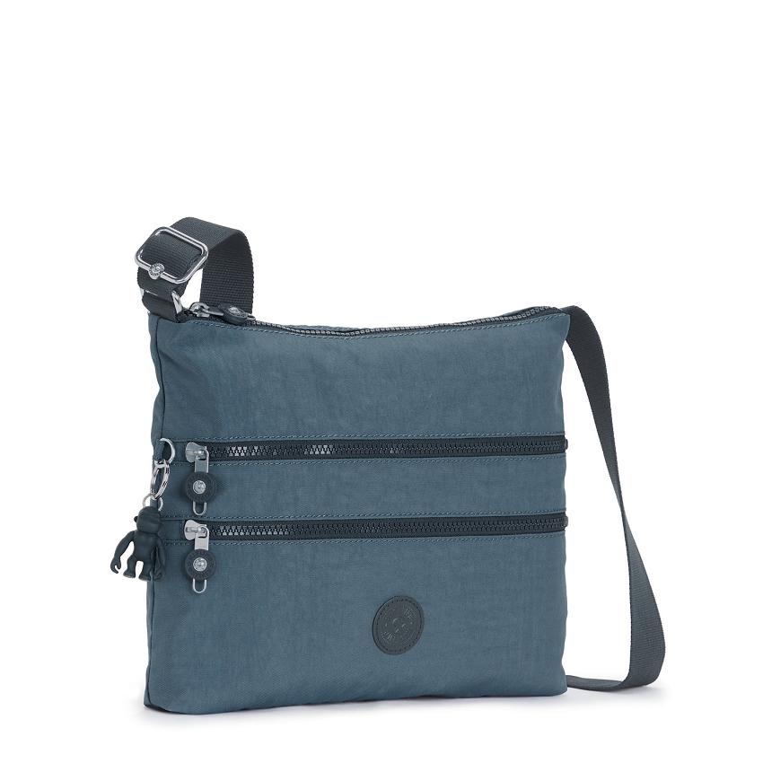 Kipling Alvar Crossbody Bags Navy Grey | UKKi1478Z