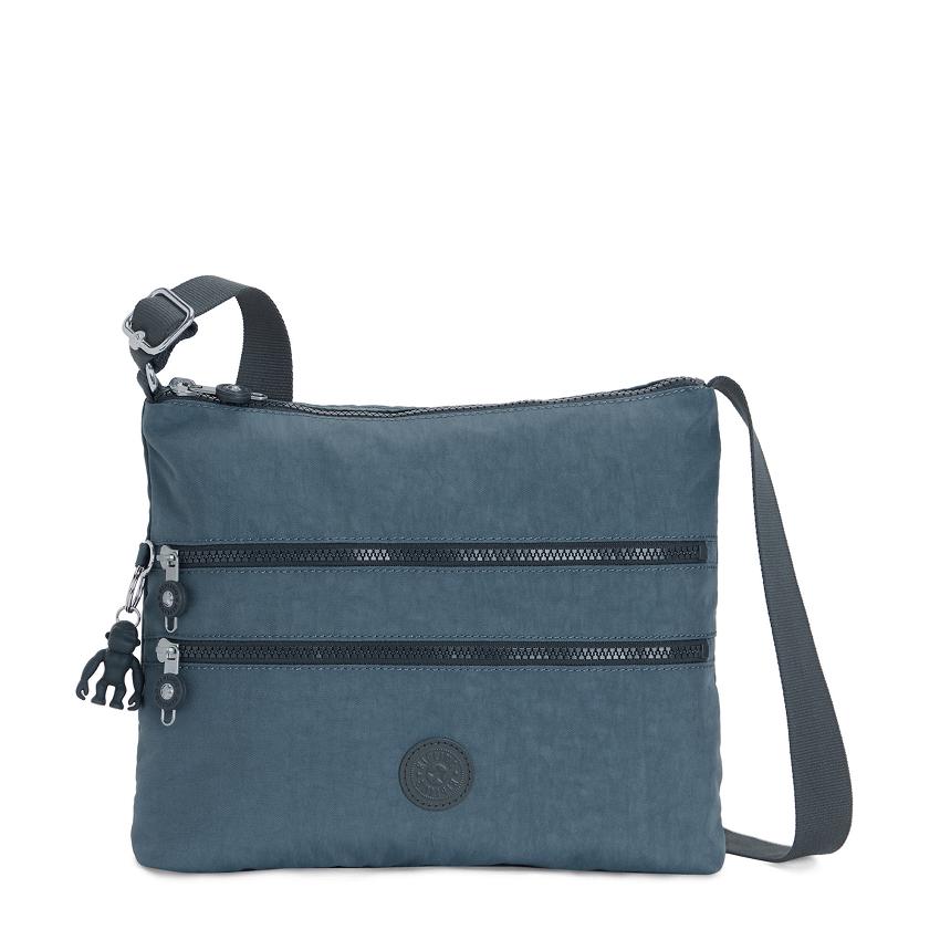 Kipling Alvar Crossbody Bags Navy Grey | UKKi1478Z