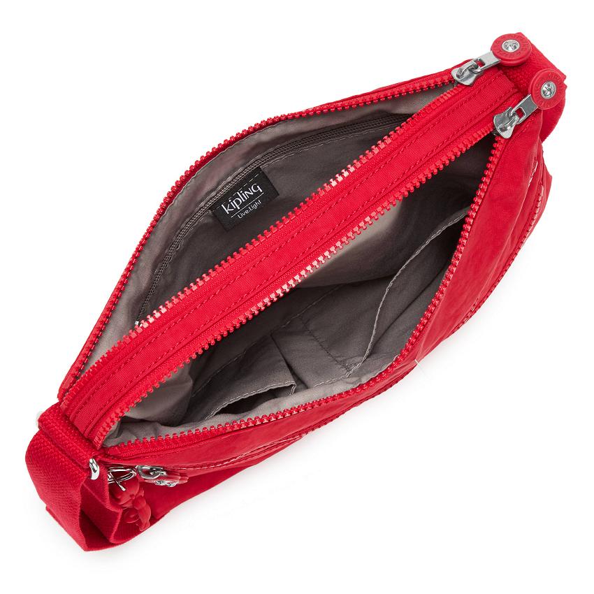 Kipling Alvar Crossbody Bags Red | UKKi1480V