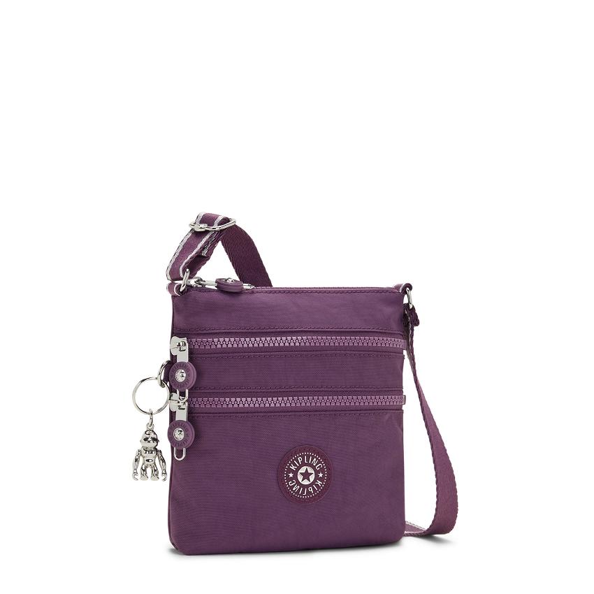 Kipling Alvar Extra Small Crossbody Bags Purple | UKKi1486S