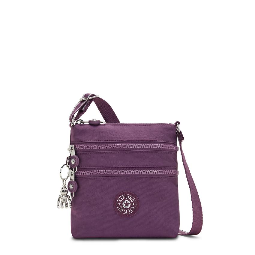 Kipling Alvar Extra Small Crossbody Bags Purple | UKKi1486S