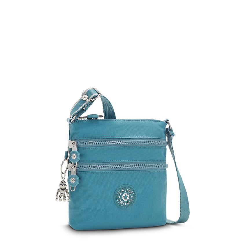 Kipling Alvar Extra Small Mini Bags Turquoise | UKKi1819Y