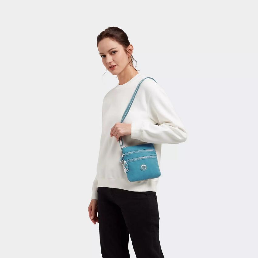 Kipling Alvar Extra Small Mini Bags Turquoise | UKKi1819Y