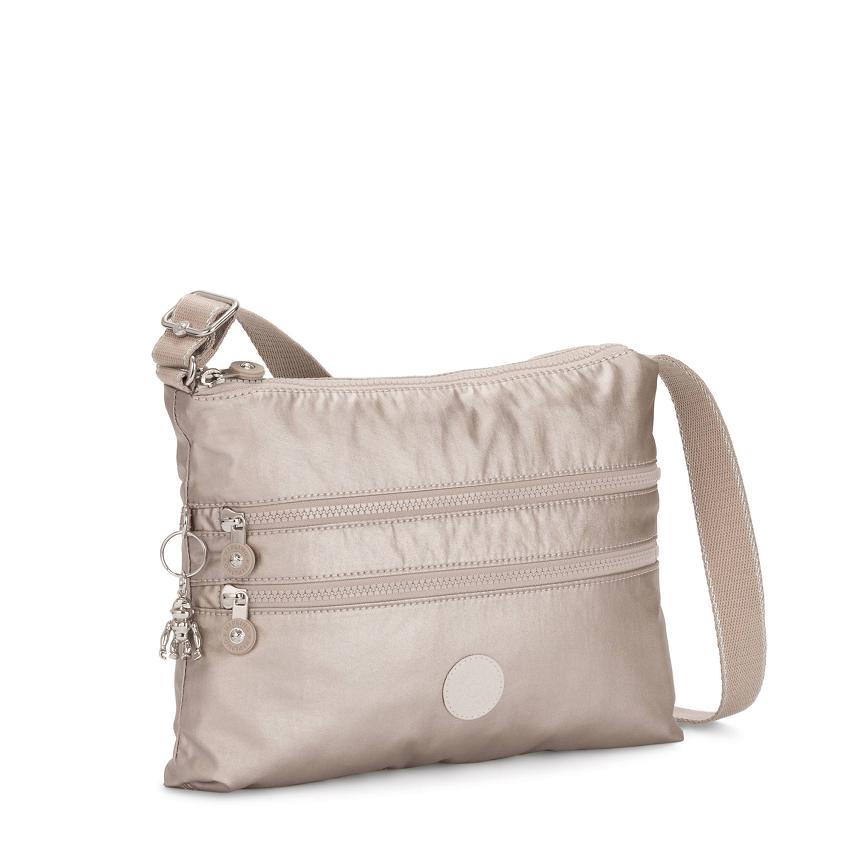 Kipling Alvar Metallic Handbags Metal | UKKi1791M