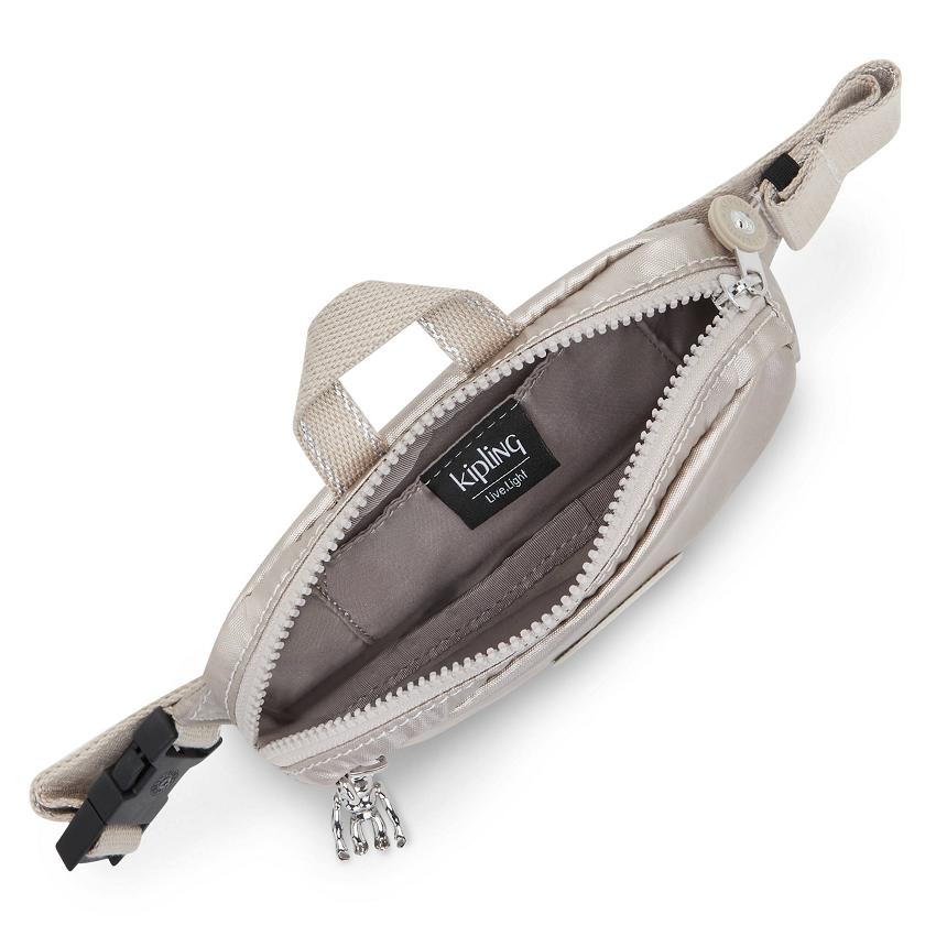 Kipling Alys Metallic Handbags Metal | UKKi1794S