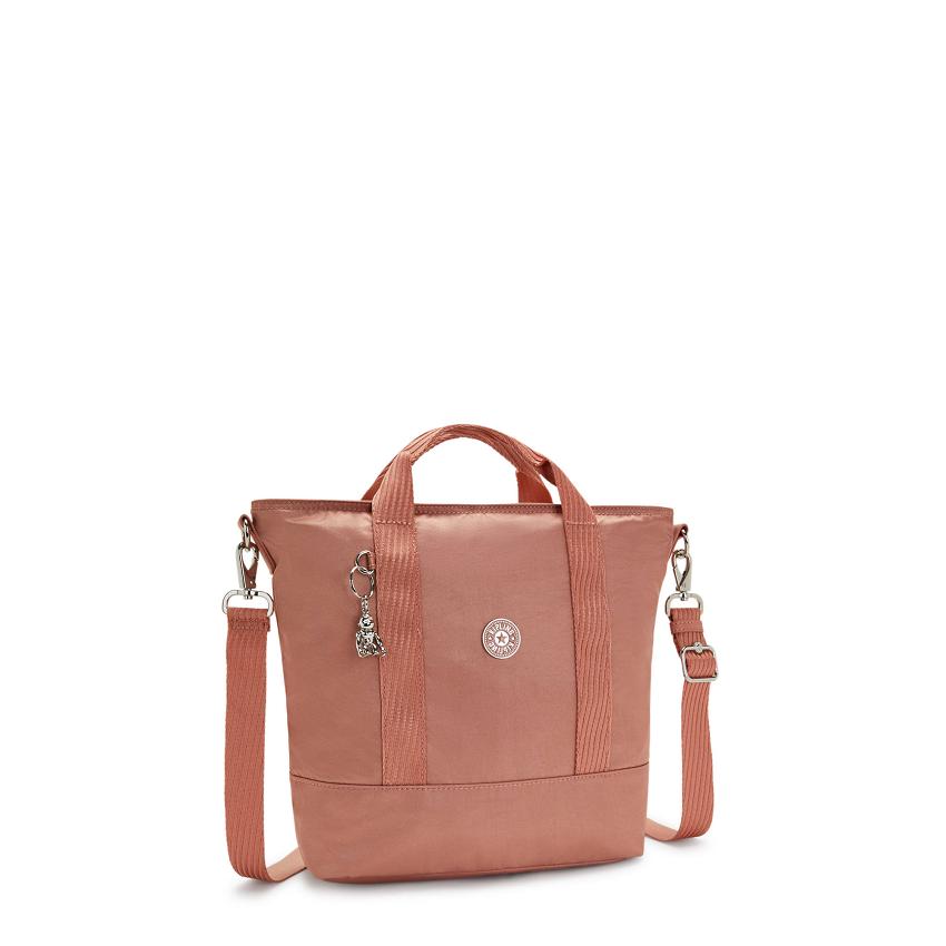 Kipling Angel Tote Bags Rose | UKKi1729R