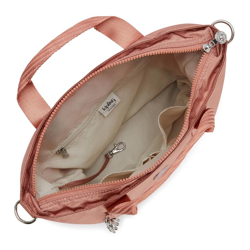 Kipling Angel Tote Bags Rose | UKKi1729R