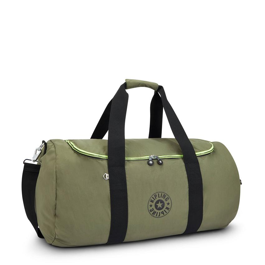 Kipling Argus Medium Duffle Bags Olive | UKKi1993R