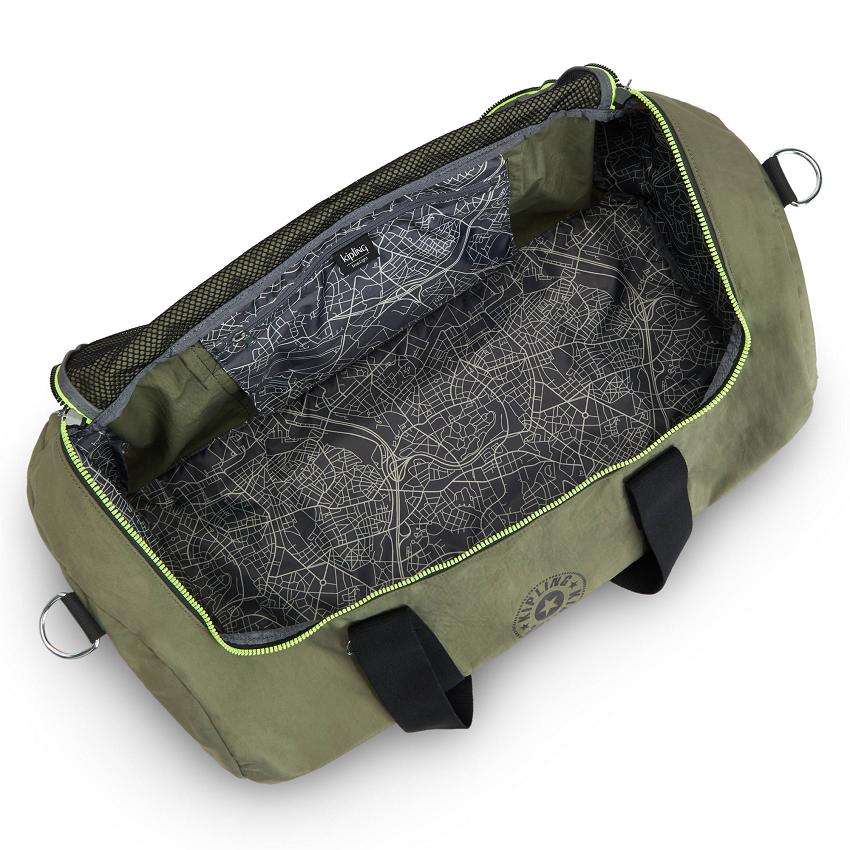 Kipling Argus Medium Duffle Bags Olive | UKKi1993R