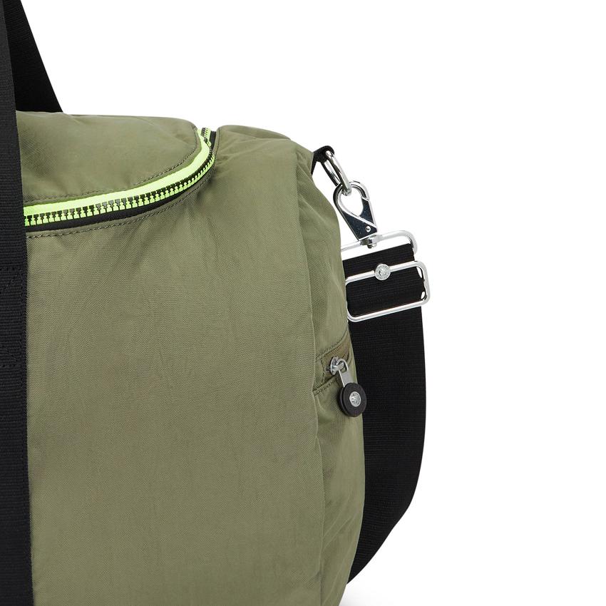 Kipling Argus Medium Duffle Bags Olive | UKKi1993R