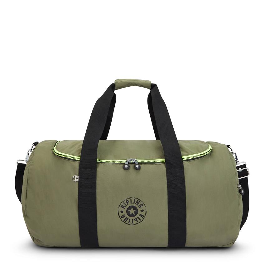 Kipling Argus Medium Duffle Bags Olive | UKKi1993R