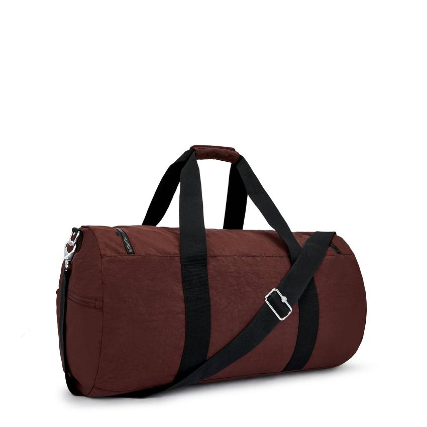Kipling Argus Medium Gym Bags Dark Red | UKKi1702N