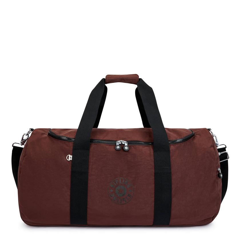 Kipling Argus Medium Gym Bags Dark Red | UKKi1702N