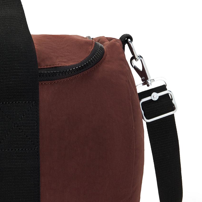 Kipling Argus Small Gym Bags Dark Red | UKKi1705M