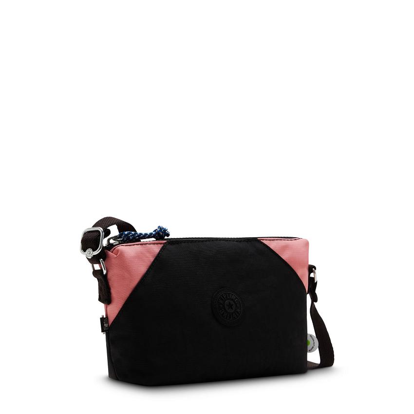Kipling Art Extra Small Crossbody Bags Black Pink | UKKi1494U