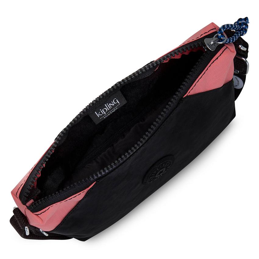Kipling Art Extra Small Crossbody Bags Black Pink | UKKi1494U