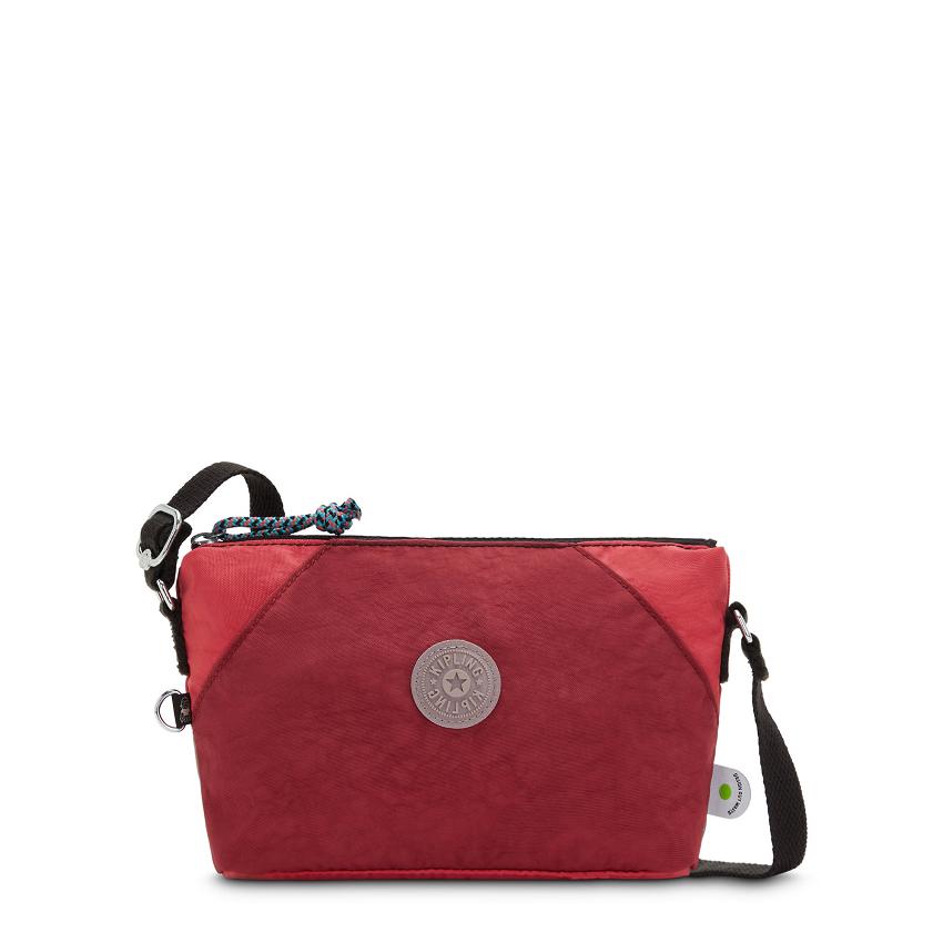 Kipling Art Extra Small Mini Bags Red Coral Beige | UKKi1828K