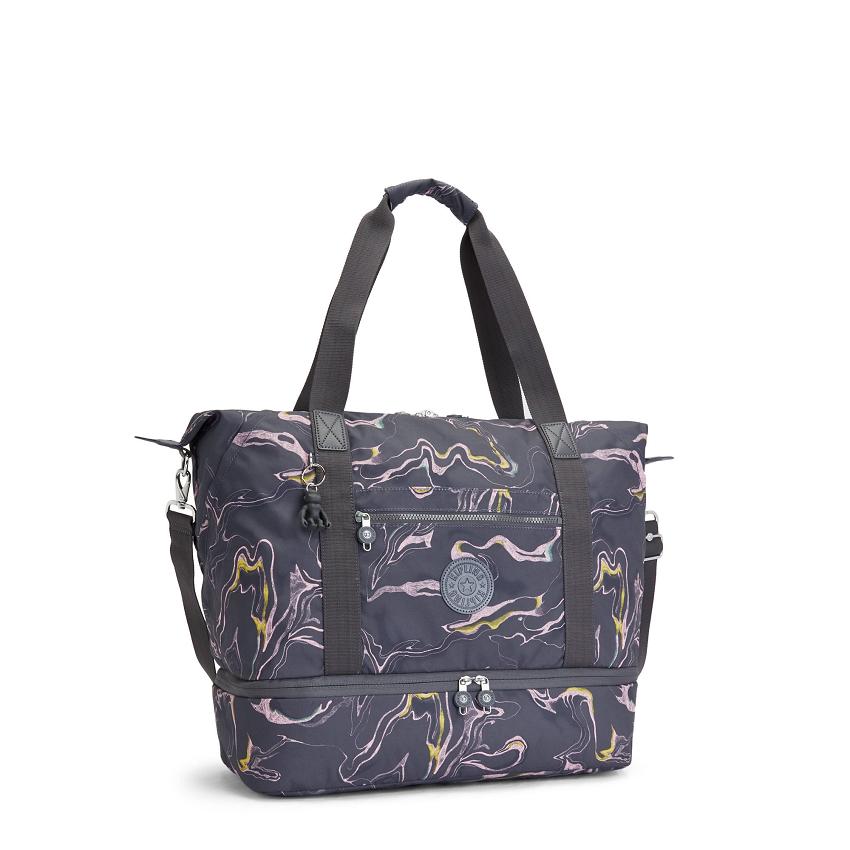 Kipling Art M Weekender Duffle Bags Purple | UKKi1997I