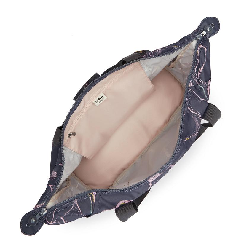 Kipling Art M Weekender Duffle Bags Purple | UKKi1997I