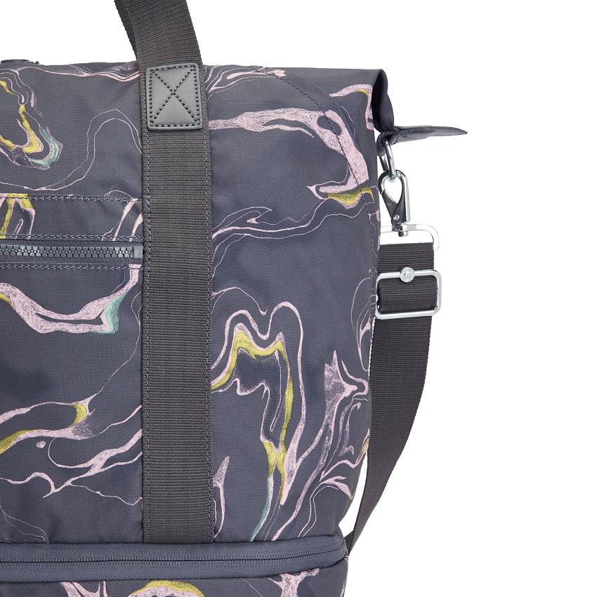 Kipling Art M Weekender Duffle Bags Purple | UKKi1997I