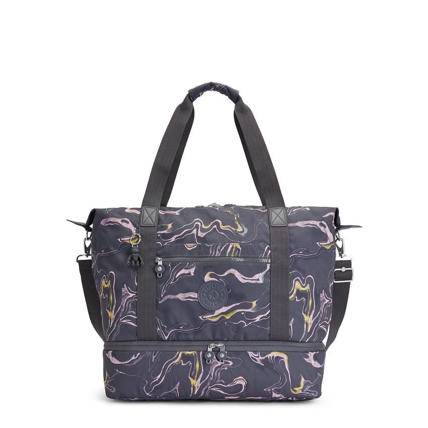 Kipling Art M Weekender Duffle Bags Purple | UKKi1997I