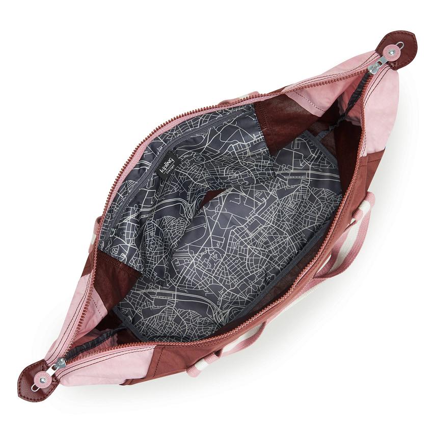 Kipling Art M Weekender Gym Bags Dark Red | UKKi1706S