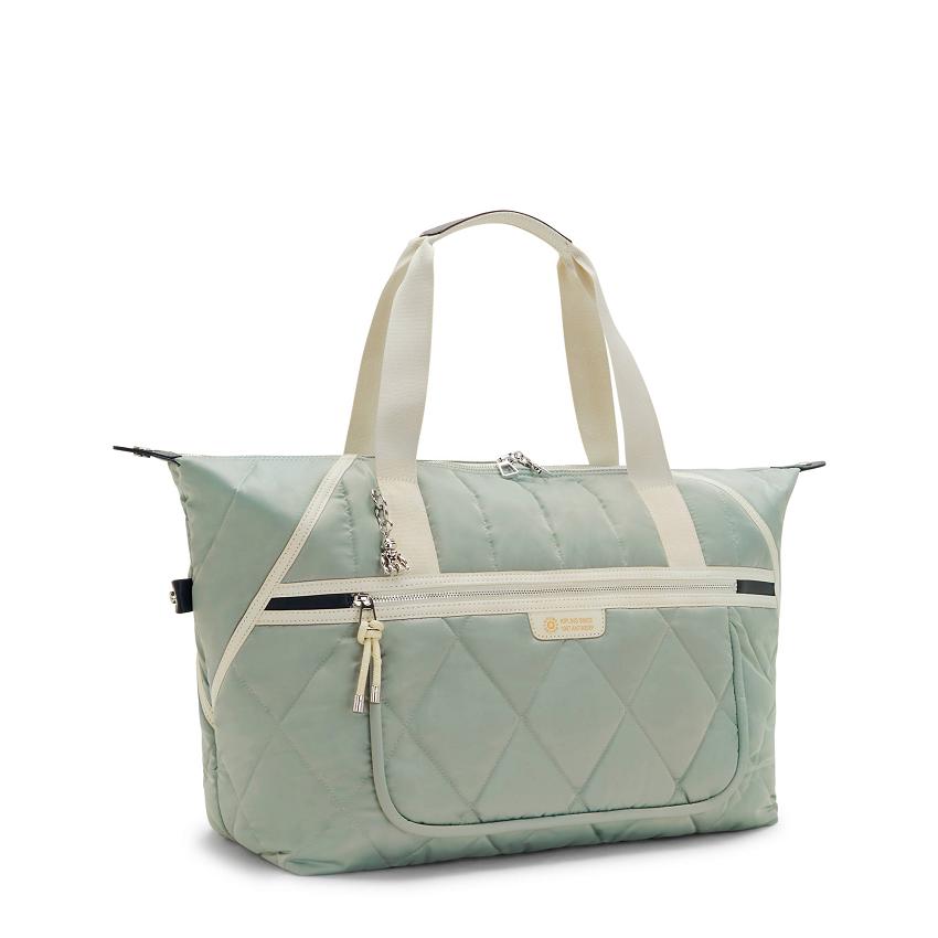 Kipling Art Medium Duffle Bags Olive | UKKi2007C