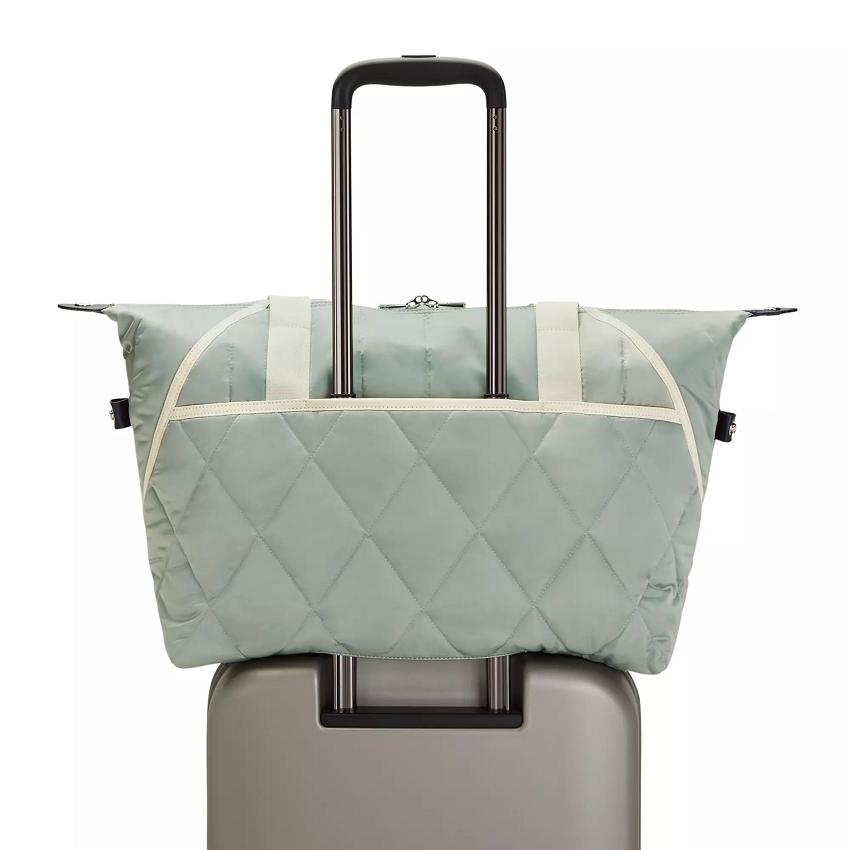 Kipling Art Medium Duffle Bags Olive | UKKi2007C