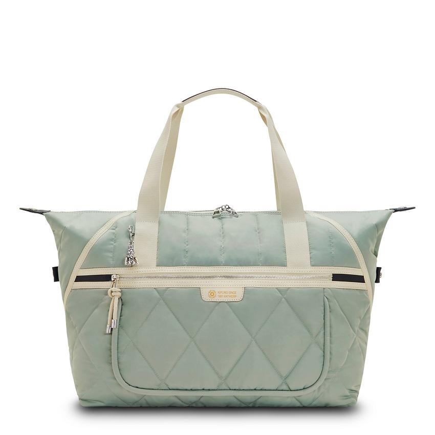 Kipling Art Medium Duffle Bags Olive | UKKi2007C